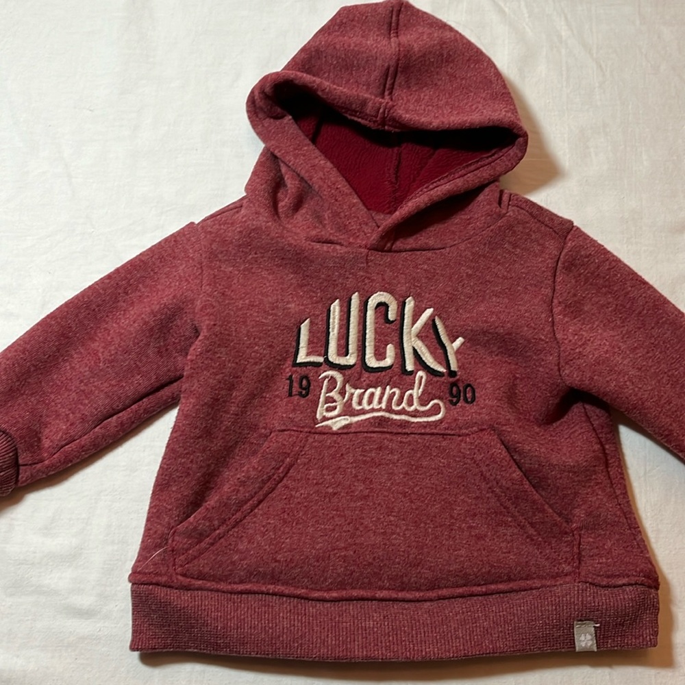 12M Lucky Brand hoodie
